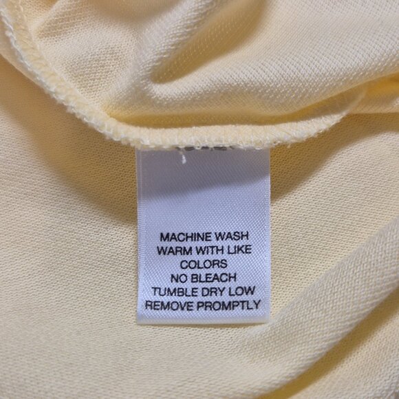 Roundtree & Yorke Gold Label Polo Shirt Men's Size XXL Yellow Pima Cotton NWT 54 - Picture 5 of 10